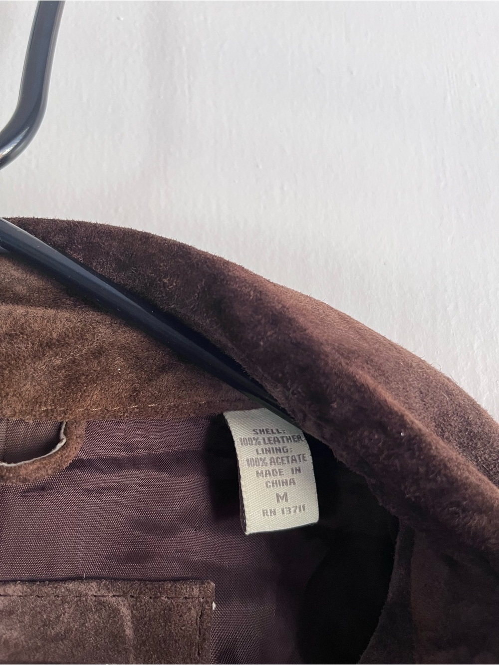 Valerie Stevens Brown Suede Shirt Jacket - Picture 6 of 6